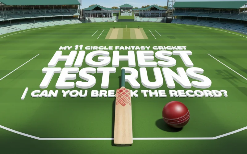 Highest Test Runs