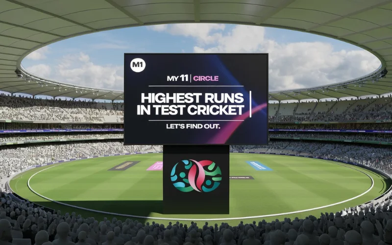 Highest Runs in Test Cricket