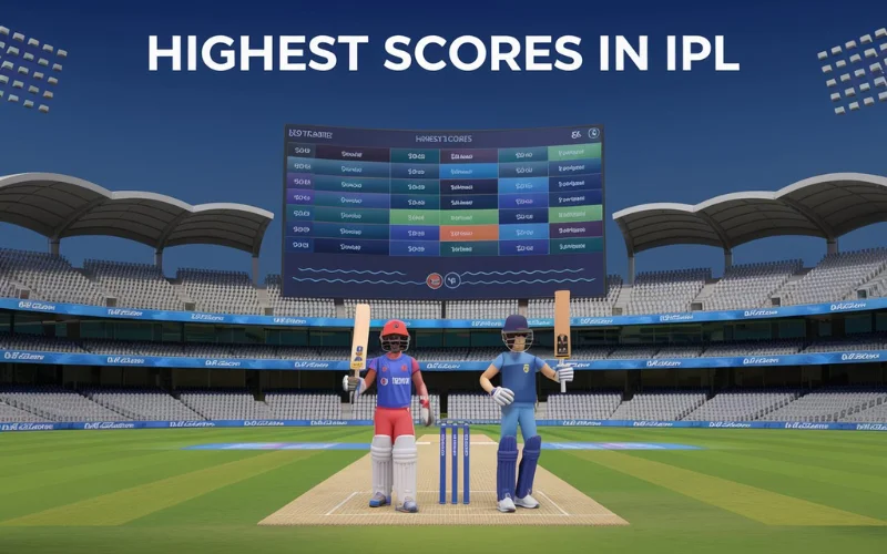 Highest Scores in IPL